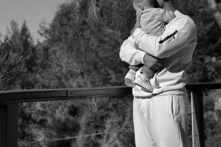 David Dragojević sa sinom Rajanom