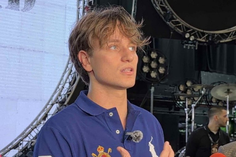 Jakov Jozinović nakon koncerta