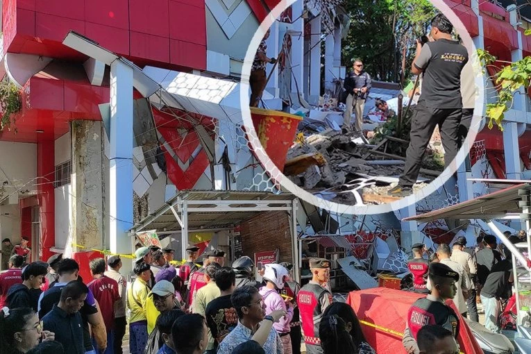 STRAVIČAN ZEMLJOTRES POGODIO INDONEZIJU! Ima MRTVIH, zgrade u RUŠEVINAMA - izdato hitno UPOZORENJE na CUNAMI! (VIDEO)