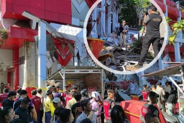 STRAVIČAN ZEMLJOTRES POGODIO INDONEZIJU! Ima MRTVIH, zgrade u RUŠEVINAMA - izdato hitno UPOZORENJE na CUNAMI! (VIDEO)