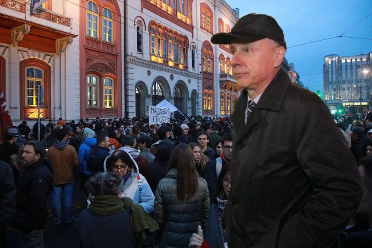 Filozofski fakultet, rektor Vladan Đokić