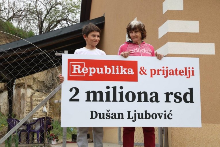 Baka Zora i Dušan se ozarili