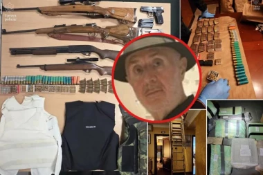 PODIGNUTA OPTUŽNICA PROTIV ACA ĐUKANOVIĆA! Na komadima oružja pronađenim u njegovoj kući stoji posveta "Predsedniku Milu Đukanoviću!"