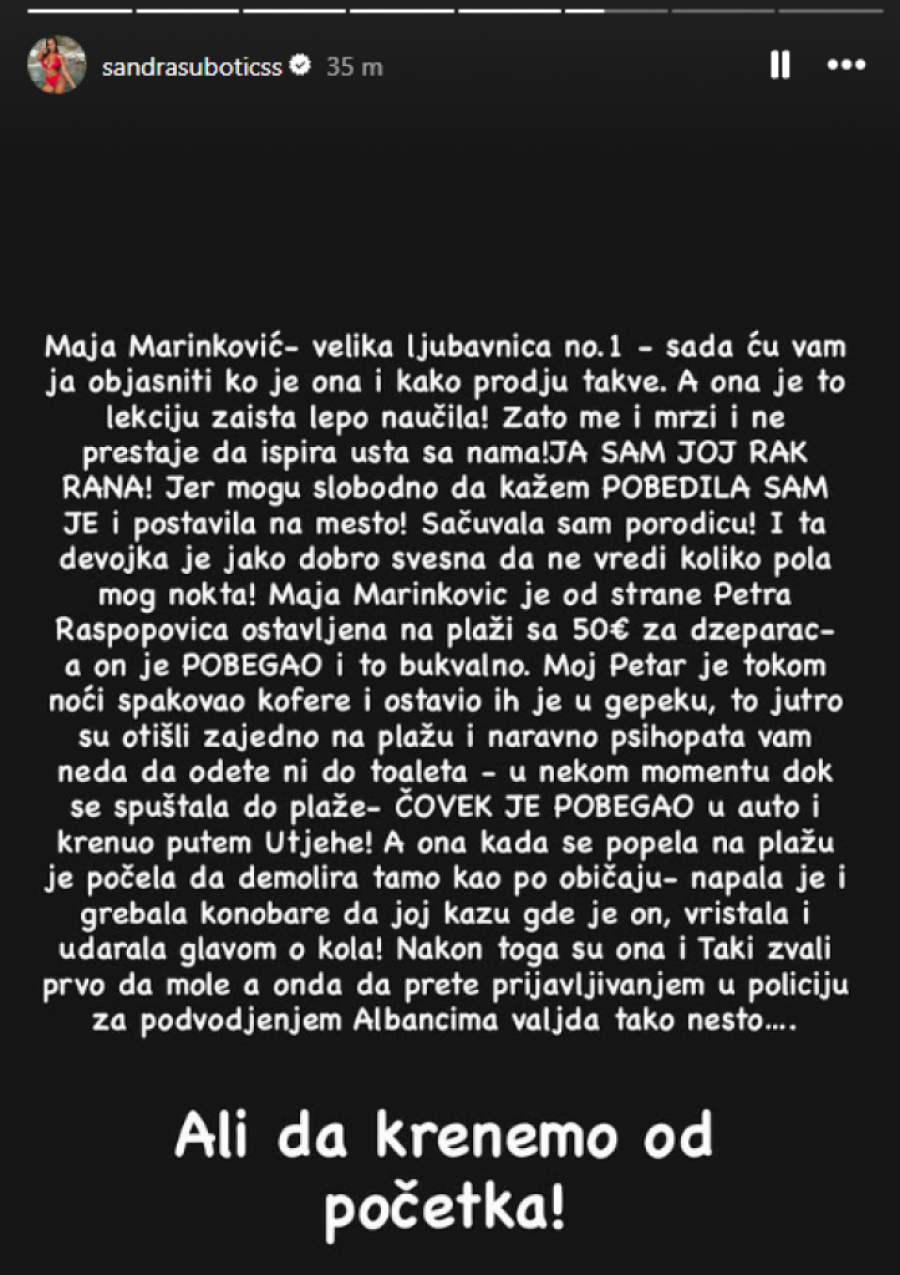 PRVA IZJAVA ALEKSANDRE SUBOTIĆ: Progovorila o AFERI Stanije i Pece Vijagre, a Maju Marinković DEMOLIRALA! (FOTO)