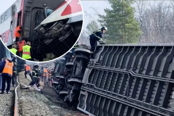 DRAMA U ZEMLJI! Voz iskočio iz šina - ima POVREĐENIH, među njima i DETE! (FOTO, VIDEO)
