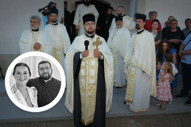 CELA DERVENTA OPLAKUJE MLADOG SVEŠTENIKA I NJEGOVU SUPRUGU!  Oglasio se i gradonačelnik: “Ovaa tragedija ostavila je dubok bol!”