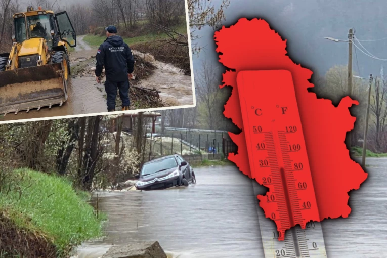 ALARMANTNO NA ZAPADU SRBIJE: Reke divljaju, Morava i Bjelica potopile stotine hektara! Otapanje snega sa Golije pravi HAOS, a RHMZ najavljuje ŠOK PREOKRET