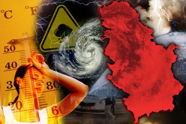 POSLE PROLEĆNOG DANA VEĆ U TOKU NOĆI KREĆU PLJUSKOVI SA GRMLJAVINOM! U nedelju do 24 stepena, a evo u koliko sati tačno kreće HAOS: RHMZ izdao upozorenje, naoblačenje stiže sa SEVERA!