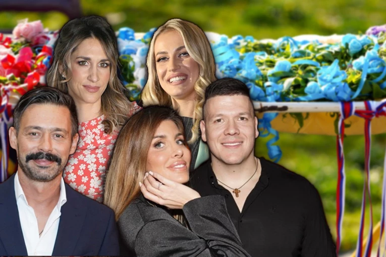 OVAKO SU POZNATI PROSLAVILI VRBICU! Milan Vasić prvi put sa sinom, mala Barbara PONOVO BEZ TATE! O Radanovićima BRUJI REGION! (FOTO)