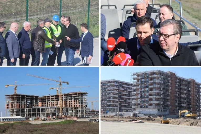 VELELEPNO EXPO GRADILIŠTE! Vučić obilazi radove: Gradi se nekoliko hotela, paviljoni i stadion!