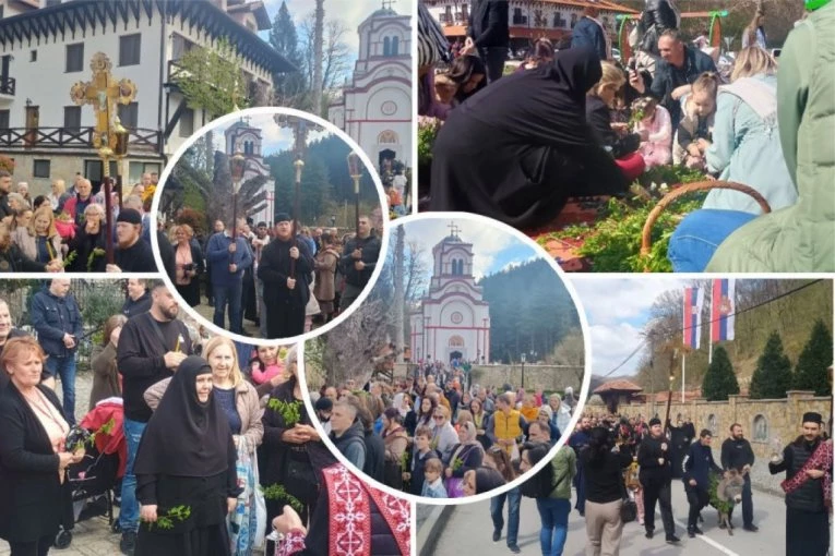 REKE VERNIKA NA CVETI SE SLILE U TUMANE: Dečja litija ganula sabrane, a bazar lokalnih proizvoda uveličao praznično slavlje