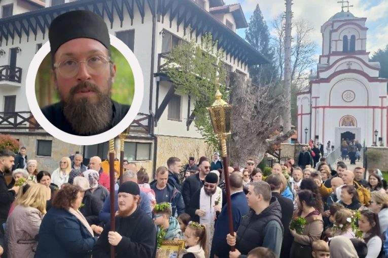 CRKVA U TUMANU SE SRUŠILA, A ČUDO JE TADA SAČUVALO VERNI NAROD OD STRADANJA: Jeromonah Teofil o tradiciji sabranja na praznik Cveti u tumanskom kraju (VIDEO)