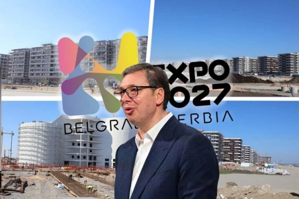 VELELEPNO GRADILIŠTE EXPO KOMPLEKSA! Ovo će biti najbolji deo u Srbiji - PREDSEDNIK VUČIĆ PONOSAN NA RADNIKE! (FOTO, VIDEO)