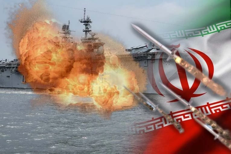 TOTALNA OFANZIVA TEHERANA: Iran tvrdi da je RAKETIRAO američki jurišni brod USS TRIPOLI PUN MARINACA i primorao ga na povlačenje!