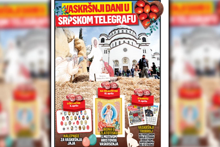 POČINJU DANI DARIVANJA! Srpski telegraf u susret Vaskrsu deli vredne poklone svojim čitaocima!