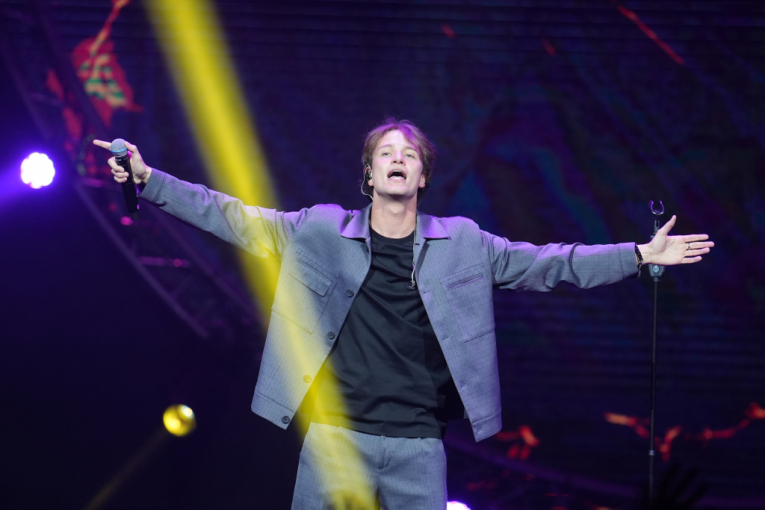 Jakov Jozinović na koncertu u Sava Centru