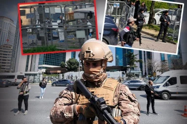 IMA MRTVIH! Pucnjava ispred zgrade izraelskog konzulata u Istanbulu (FOTO, VIDEO)