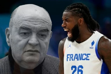 LESOR U SUZAMA ZBOG VUJOŠEVIĆA! Ovako se francuski košarkaš oprostio od bivšeg trenera Partizana (FOTO)