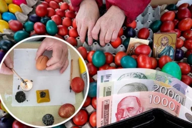 CVETA NOVI BIZNIS PRED VASKRS! Pomama na pijacama za već ofarbanim jajima, EVO I ŠTA SE ZAISTA VIŠE ISPLATI!