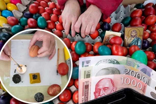 CVETA NOVI BIZNIS PRED VASKRS! Pomama na pijacama za već ofarbanim jajima, EVO I ŠTA SE ZAISTA VIŠE ISPLATI!