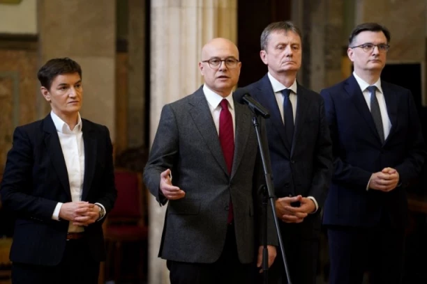 VUČIĆ ZAVRŠIO KONSULTACIJE! Obratio se Vučević: Prioritet je interes države i briga o građanima (FOTO)