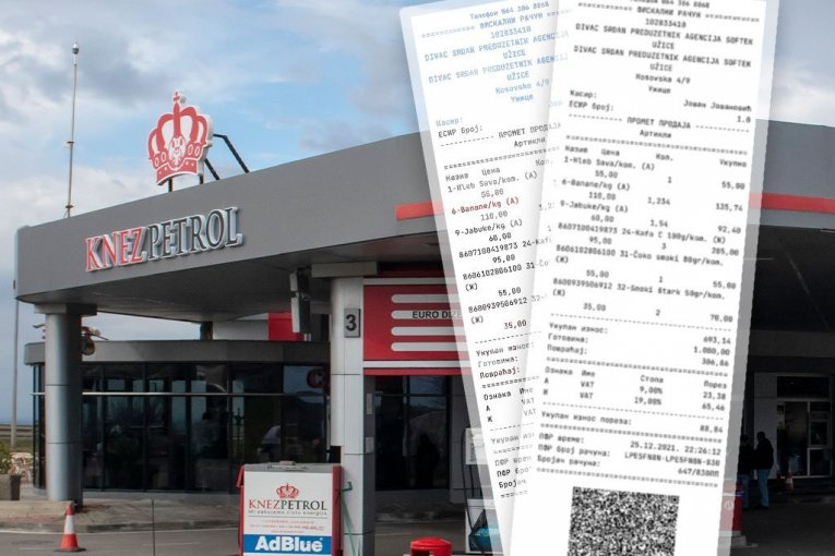 IS THIS REAL? Cigarettes are the same price everywhere, only 'Knez petrol' INFLATED the price by 30 dinars more