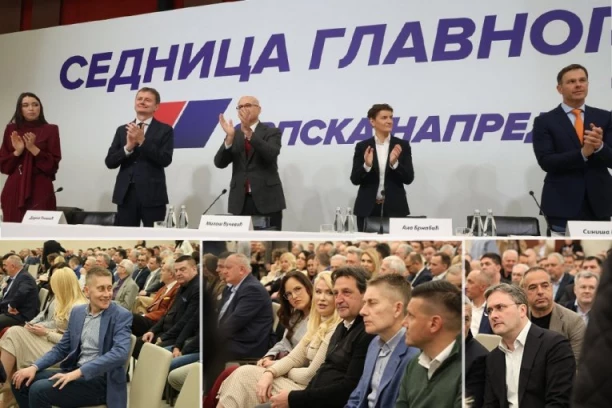 VRH SNS STIGAO NA VAŽAN SASTANAK: Među prvima u Sava centar došli Vučević, Brnabić, Mali i Glišić, sledi sednica Predsedništva i Glavnog odbora stranke! (FOTO)