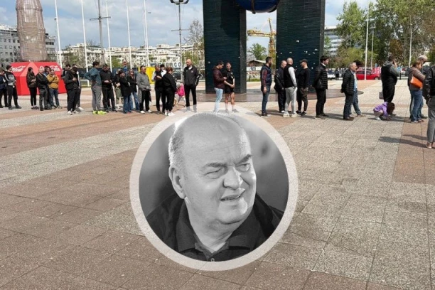 REKE LJUDI ISPRED ARENE! Nezapamćene scene zbog Duška Vujoševića - Novi Beograd ovo ne pamti! (FOTO, VIDEO)
