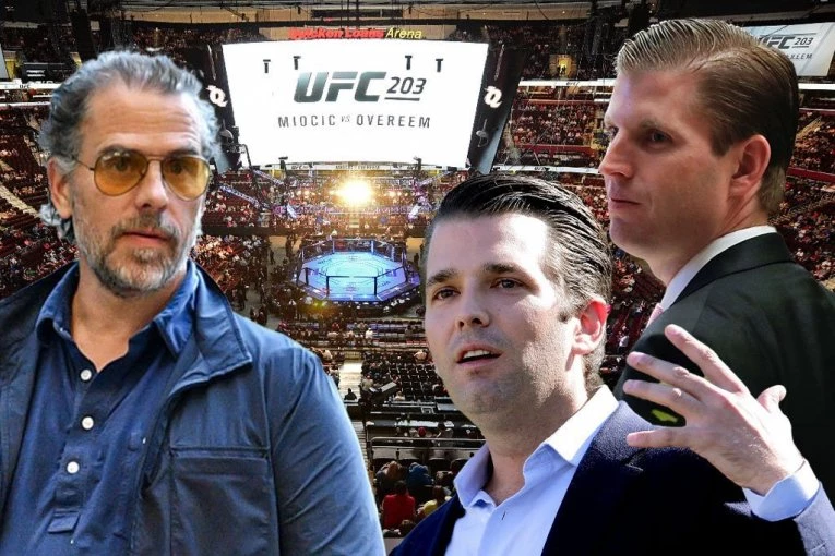 SADA SMO SVE ČULI: Hanter Bajden izazvao TRAMPOVE SINOVE na borbu u oktagon kavezu! (VIDEO)