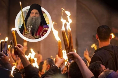 BLAGODATNI OGANJ IZ SVETE ZEMLJE STIŽE U BEOGRAD: Evo kad Hram Svetog Save dočekuje Sveti vaskršnji plamen