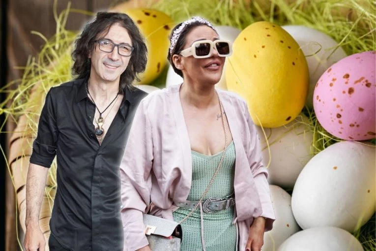 ĆERKA ANE NIKOLIĆ S RALETOM OFARBALA JAJA: Pevačica se pohvalila pred Vaskrs! (VIDEO)