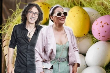 ĆERKA ANE NIKOLIĆ S RALETOM OFARBALA JAJA: Pevačica se pohvalila pred Vaskrs! (VIDEO)