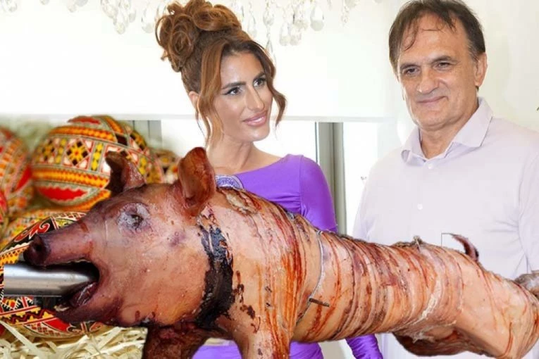 KRKAĆE SE PRASETINA ZA VASKRS! Muž Didi Džej uhvaćen u pečenjari: Najbliže mi je da dođem ovde...