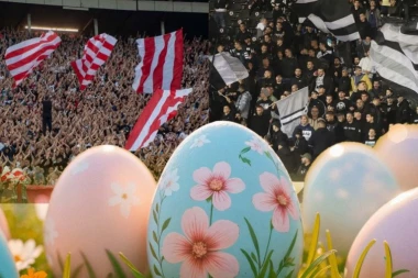 PRAZNIK KOJI POVEZUJE LJUDE: Ovako su Zvezda i Partizan čestitali Vaskrs (FOTO)