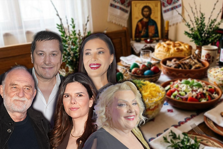 SEE HOW CELEBRITIES CELEBRATED EASTER, THEY ALL HAVE ONE THING IN COMMON! Singers gathered family for a full table, Lazar Ristovski DIDN'T EVEN PAINT EGGS! (PHOTO, VIDEO)