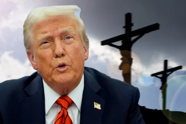 SUKOB TRAMPA SA VATIKANOM SE NASTAVLJA: Sablaznio javnost zbog fotografije na kojoj je prikazan kao Isus koji isceljuje vojnika