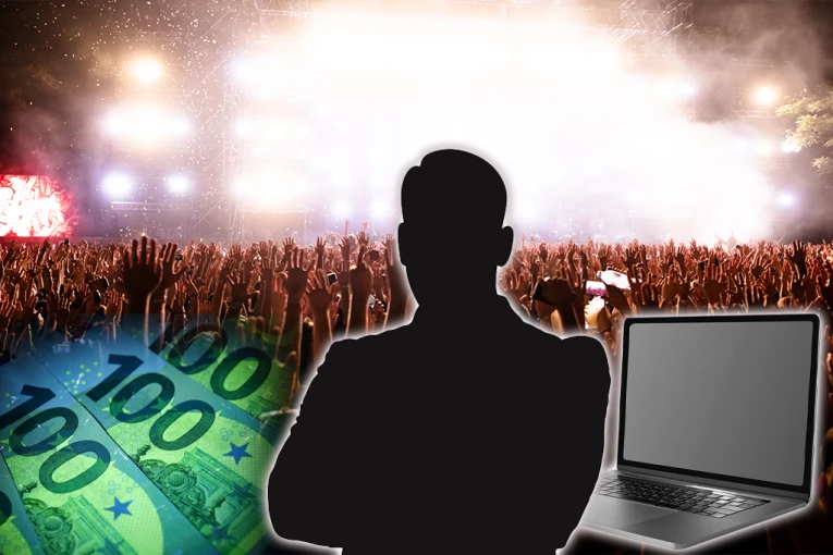 UZEO OSAM MILIONA EVRA ZA NASTUP, pa puštao muziku sa laptopa! Isplivao SKANDALOZAN SNIMAK pevača! (VIDEO)