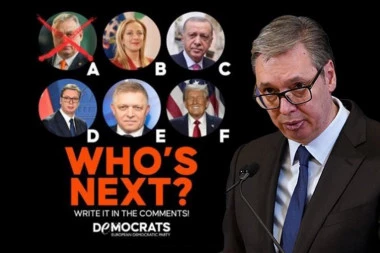 VUČIĆ NAKON CRTANJA META NA ČELO: "Njih niko ne može ni da crta, ni da precrta jer su NIKO I NIŠTA"