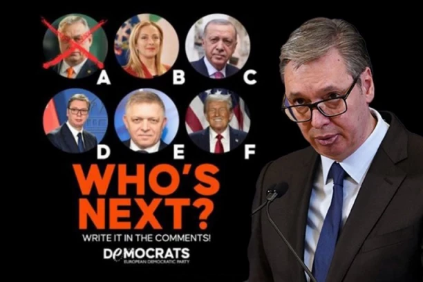 VUČIĆ NAKON CRTANJA METANJA NA ČELO: "Njih niko ne može ni da crta, ni da precrta jer su NIKO I NIŠTA"