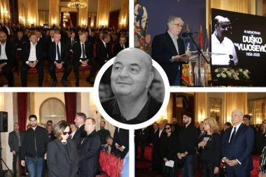 ODRŽANA KOMEMORACIJA DUŠKU VUJOŠEVIĆU: Ostoja i Krstić se potresnim govorom oprostili od legendarnog trenera! (VIDEO)