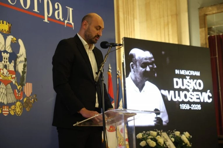 KRSTIĆ SE OPROSTIO OD VUJOŠEVIĆA! Evo kako je bivši kapiten Partizana govorio na potresnoj komemoraciji!