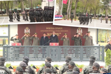 "PONOSAN SAM ŠTO MOGU..." Vučić: Takvu odgovornost, profesionalnost i ozbiljnost nikad nisam video kao kod Kobri (VIDEO)