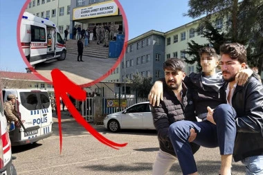 NAJAVIO MASAKR! Ovo je napadač (19) iz Turske - snimljen trenutak kada ulazi u školu, deca vrište, on ih juri sačmaricom (UZNEMIRUJUĆI VIDEO)