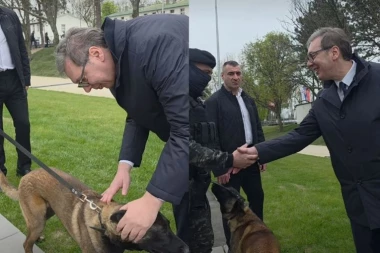 NJEMU EKSPLOZIV NE MOŽE DA PROMAKNE! Predsednik Vučić o još jednom pripadniku elitne jedinice: Angažovan na jednom od najrizičnijih zadataka (VIDEO)