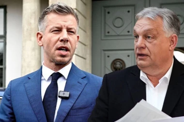 LJUDI GLEDAJU SNIMAK I NE MOGU DA VERUJU: Peter Mađar sa balkona palate video Orbana, pa uradio nešto POTPUNO NEOČEKIVANO! (VIDEO)