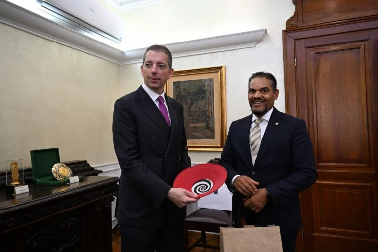 STRATEŠKA SARADNJA SRBIJE I JUŽNE AFRIKE! Ministar Đurić se sastao sa Alvinom Botesom, pa podelio impresije! (FOTO)