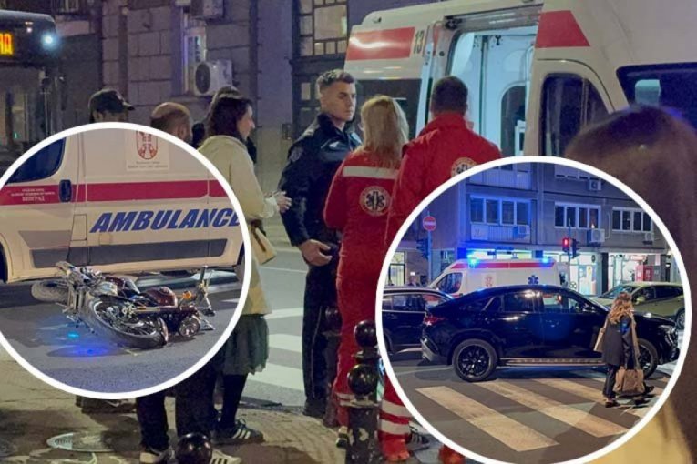 SERIOUS ACCIDENT IN BELGRADE CENTER! There are injured!