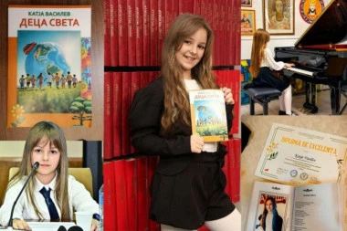 PESNIKINJA VELIKOG SRCA: Katja Vasilev, najmlađa pesnikinja u Srbiji i predsednica dečjeg tima u udruženju za podršku žrtvama porodičnog nasilja