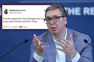 BLOKADERI SE SMEJALI KADA SE VUČIĆ BAVIO ROBNIM REZERVAMA: Velika Britanija suočena sa nestašicom hrane - isplivao vladin plan!