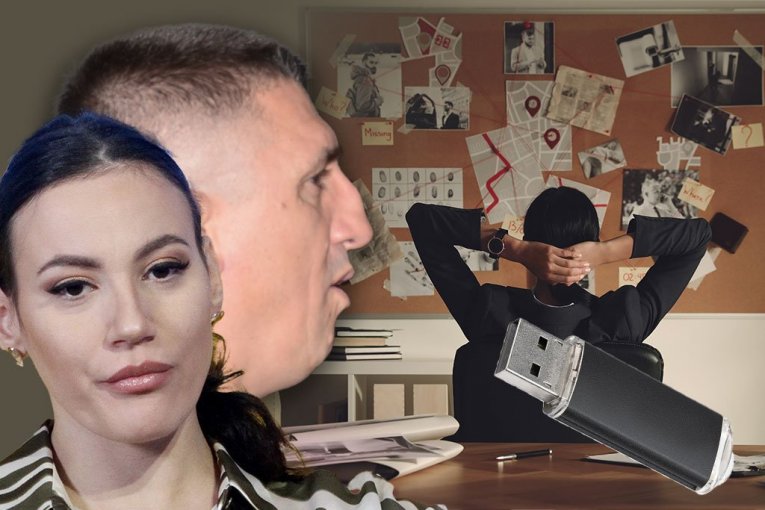KRISTIJAN GOLUBOVIĆ FOLLOWED KRISTINA SPALEVIĆ! Detective brought him a USB with information, then WARNED him!